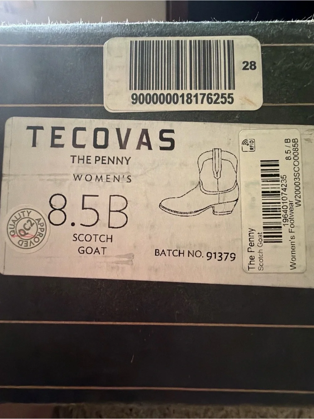Tecovas Brown Leather Women's Western Ankle Boots The Penny